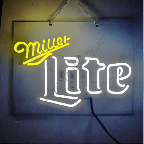 Miller Lite Neon Beer Sign Miller Lite Neon Beer Sign