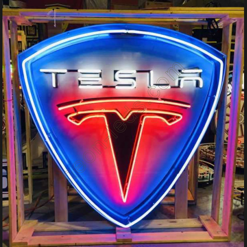 F11 Tesla Neon Sign