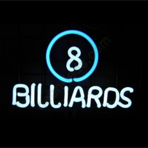 8 Ball Billiards NEON Sculpture 8 Ball Billiards NEON Sculpture