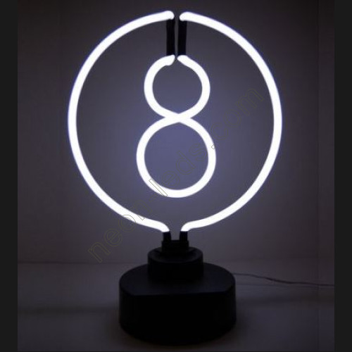 8 Ball Pool Billiards Neon Sculpture 8 Ball Pool Billiards Neon Sculpture