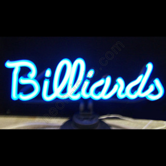 BILLIARDS NEON SCULPTURE