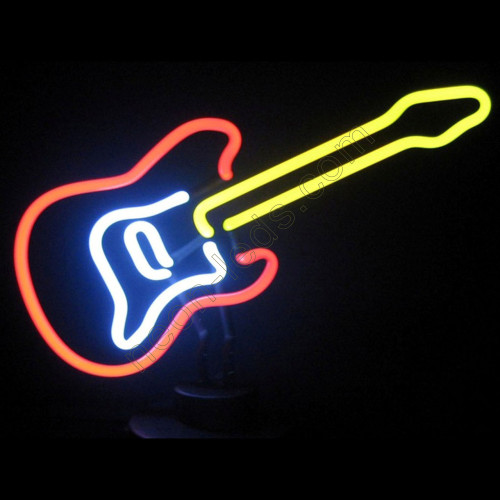 ELECTRIC GUITAR NEON SCULPTURE ELECTRIC GUITAR NEON SCULPTURE