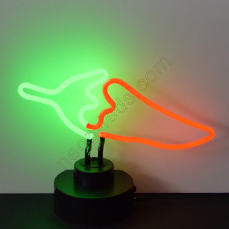 Chili Pepper Neon Sculptur