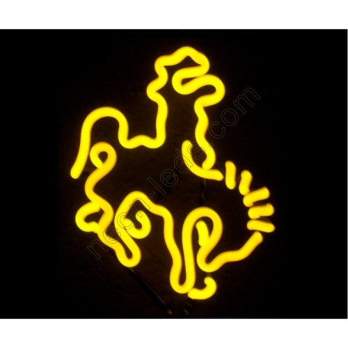Bronco Rider Neon Sculpture Bronco Rider Neon Sculpture