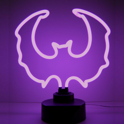 Purple Bat Neon Sculpture Purple Bat Neon Sculpture