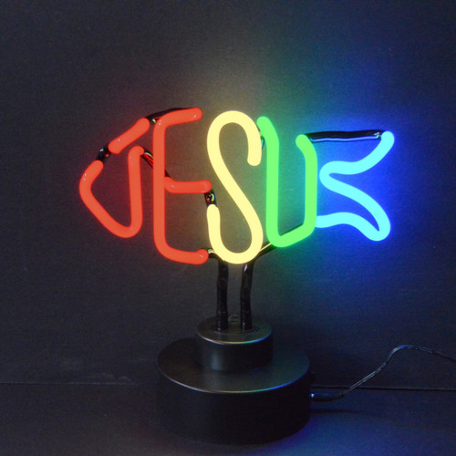 Jesus Fish Neon Sculpture Jesus Fish Neon Sculpture