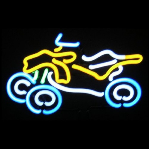 Atv neon sculpture