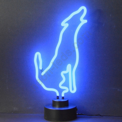 Wolf Neon Sculpture Wolf Neon Sculpture