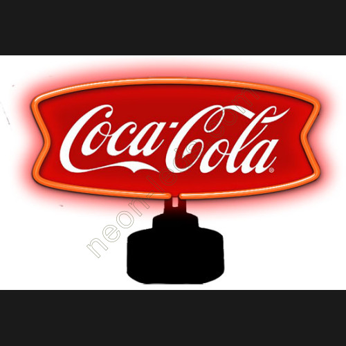 Coca Cola Fishtail Neon Sculpture Coca Cola Fishtail Neon Sculpture